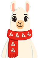 Cusi, la mascota llama de Peru On Ice
